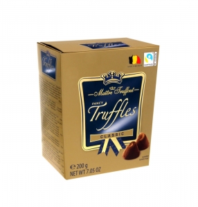 Трюфель горький шоколад классический Maitre Truffout 200 гр