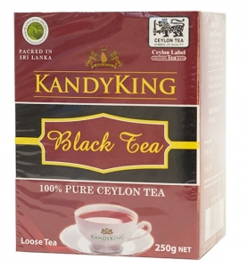 Чай чёрный листовой Kandy King 250 гр