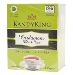 Чай чёрный листовой Kandy King Cardamom 250 гр