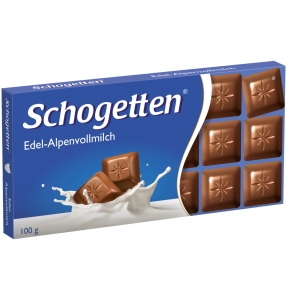 Шоколад молочный Schogetten 100 гр