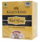 Чай чёрный листовой Early Gray Kandy King 1000 гр
