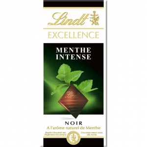 Шоколад тёмный с мятой Lindt Excellence 100 гр