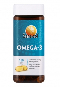 Omega-3 Sana-sol 150 капсул по 103 гр