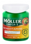 Мультивитамины Möller Omega-3 60 штук
