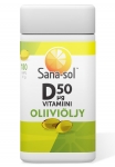Витамин D капсулы оливковое масло 50 мкг 61г Sana-sol 180 капс