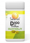 Витамин D капсулы оливковое масло 100 мкг 51г Sana-sol 150 капс