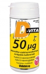 D-Vita 50 мкг клубника и малина 200 таблеток