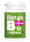 Витамин B12 1 мг + фолиевая кислота Betax 100 штук