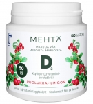 Витамин D 50 мг брусника Mehtä 100 шт