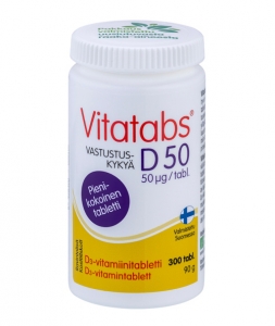 Vitatabs D 50 мкгр 300 штук