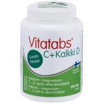 Витамины кальций магний C D К2 120 гр Vitatabs 200 штук