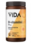 Витамин D3 50 мкг Vida 200 штук