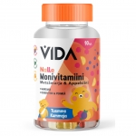 Мультивитамины для детей лесные ягоды и апельсин Vida Nalle 90 шт