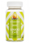 Цинк + витамины C и D вкус ананас Sana-sol Vitabons 60 штук