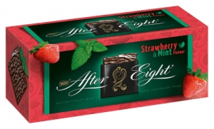 Шоколадные пластинки клубника и мята After Eight 200 гр