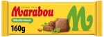 Шоколад молочный с мятной карамелью Marabou 160 гр