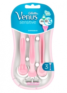 Станки для бритья Gillette Venus Sensitive 3 шт