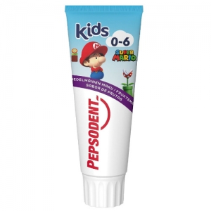 Детская зубная паста 0-6 лет фруктовая Pepsodent 75 мл