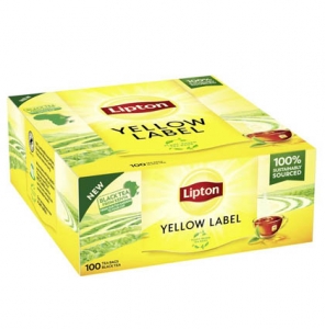 Чай Lipton Yellow Label 100 пакетов