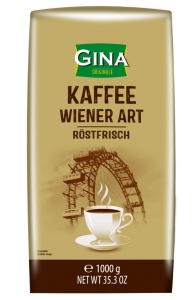 Кофе зерновой Gina Wiener 1000 гр