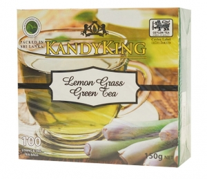 Чай зелёный Lemongrass Kandy King 100 пакетов ― Интернет-магазин LapsiShop
