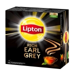 Чай чёрный Lipton Earl Gray 100 пакетов