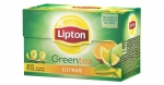 Чай зелёный Lipton Green Citrus 20 пакетов