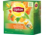 Чай зелёный мандарин и апельсин Lipton 20 пакетов