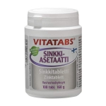 Ацетат цинка Vitatabs 100 таблеток 