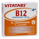 Витамин B12 1000 мкг Vitatabs 60 штук