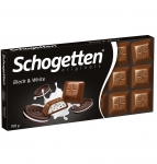 Шоколад чёрный и белый Schogetten 100 гр