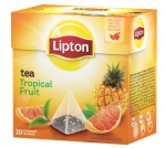 Чай чёрный Tropical Fruit Lipton 20 пакетов