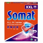 Таблетки для посудомоечной машины Somat All in 1 Extra 56 шт