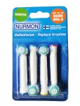 Запасные насадки для зубных щеток NURMON Oral-B/Braun