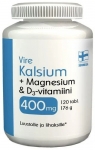 Кальций + магний и витамин D Vire 120 шт