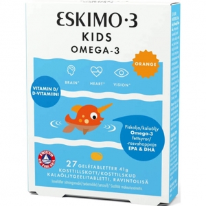 Omega-3 + D3 Eskio kids