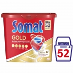 Таблетки для посудомоечной машины Somat Gold 52 шт
