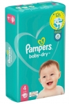 Подгузники Pampers Baby Dry размер 4 9-14 кг 47 шт