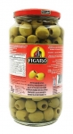 Оливки зелёные без косточек Figaro 340/160 гр