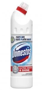 Средство для чистки унитаза Domestos Ultra White & Sparkle WC 750 мл