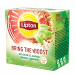 Чай зелёный Bring The Boost Lipton 20 пакетов