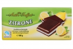 Шоколад тёмный с начинкой крем лимон Maître Truffout 100 гр