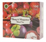 Чай чёрный Cherry & Mangosteen Kandy King 100 пакетов